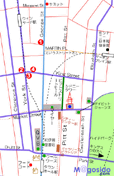 �E�B�����[�h���ӂɗL��p�u�̒n�}