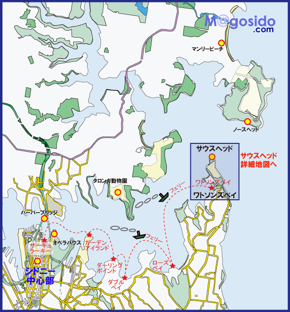 ���g�\���Y�x�C�A�M���b�v�A�T�E�X�w�b�h�̍L��n�}